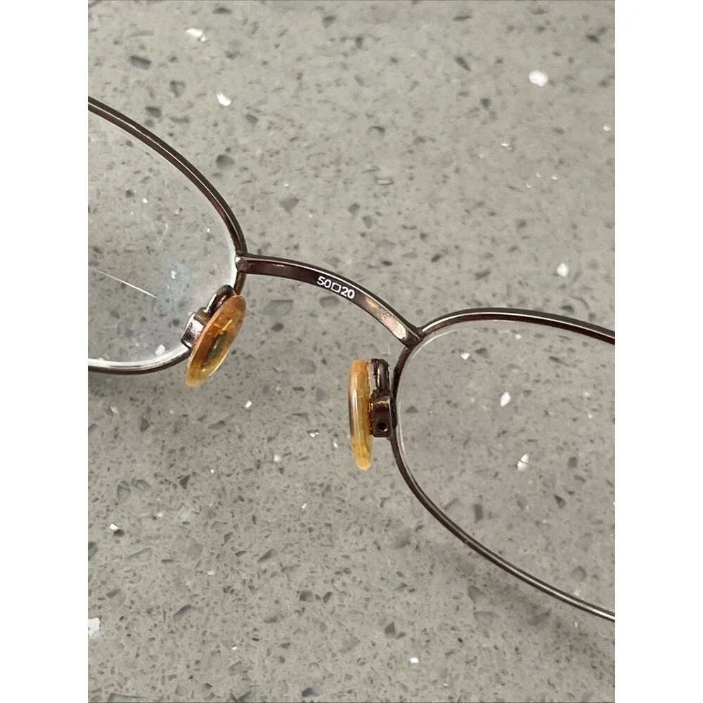 WRANGLER EYEGLASSES FRAMES ONLY Style GARTH BRN brown 50-20-140 full rim oval